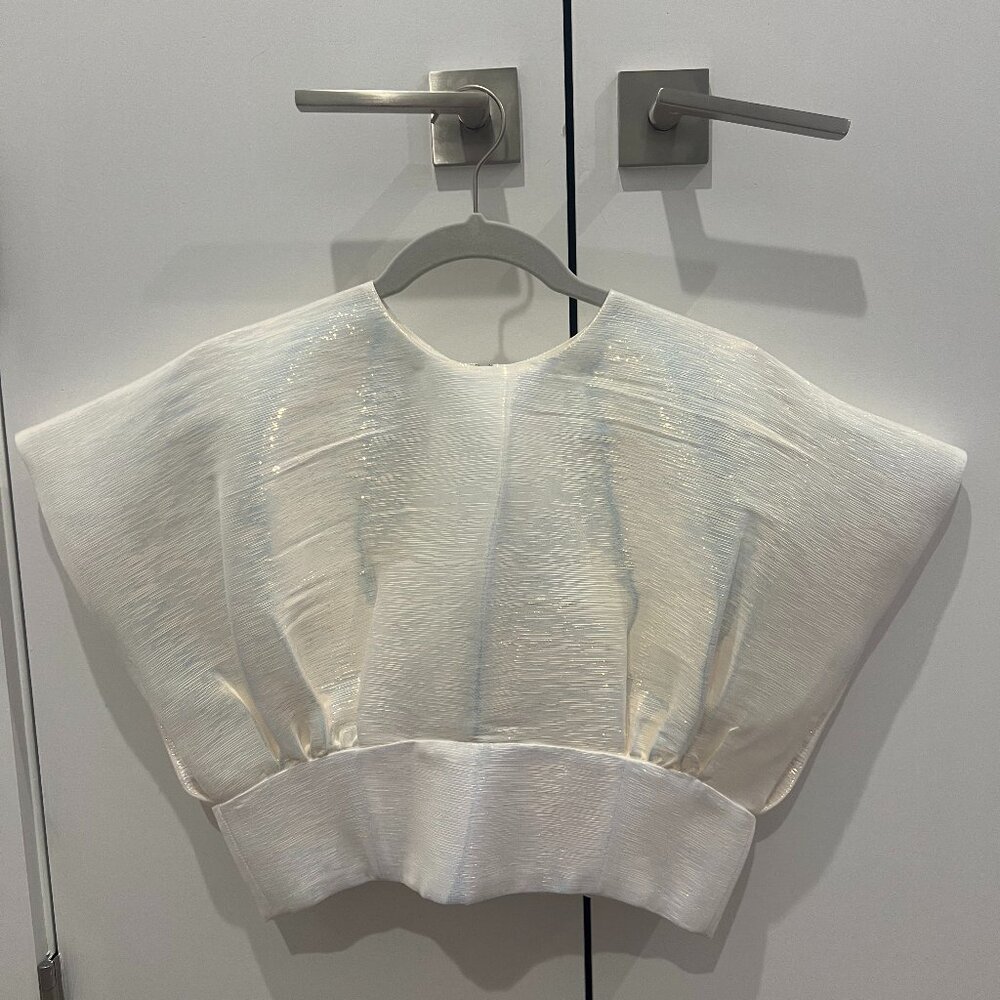 Christopher John Rogers 100% Silk Top